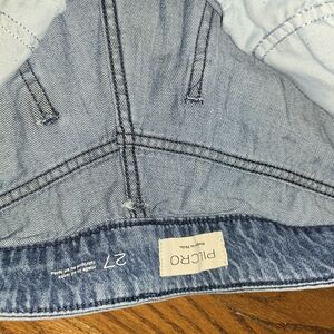 Pilcro Sz 27 (4) Ladies Super wide Leg BOHO HIPPIE Luxery Denim Pant Jeans ♡